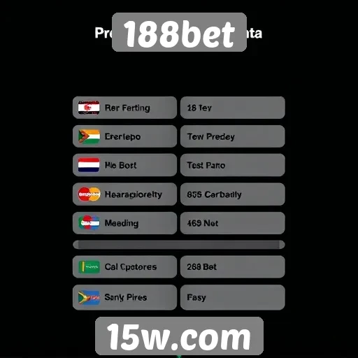 Comparação dos métodos de pagamento no 188bet