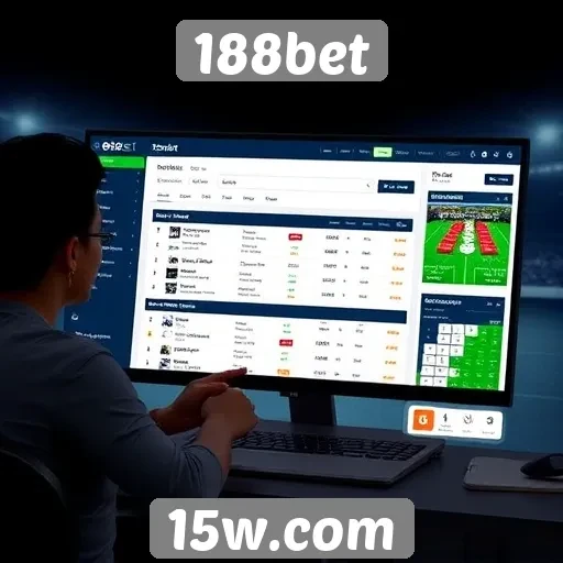 Análise da interface do usuário do site 188bet